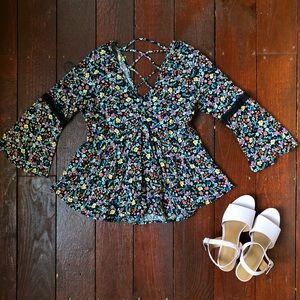 Floral Flowy Top